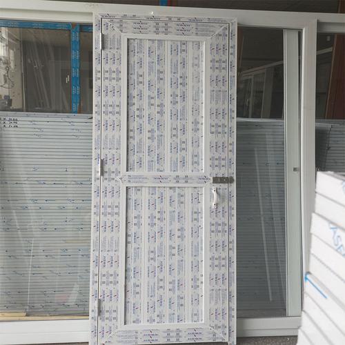 深圳塑钢门窗定制厂生产白色pvc塑料门海螺牌卫生间全塑板平开门